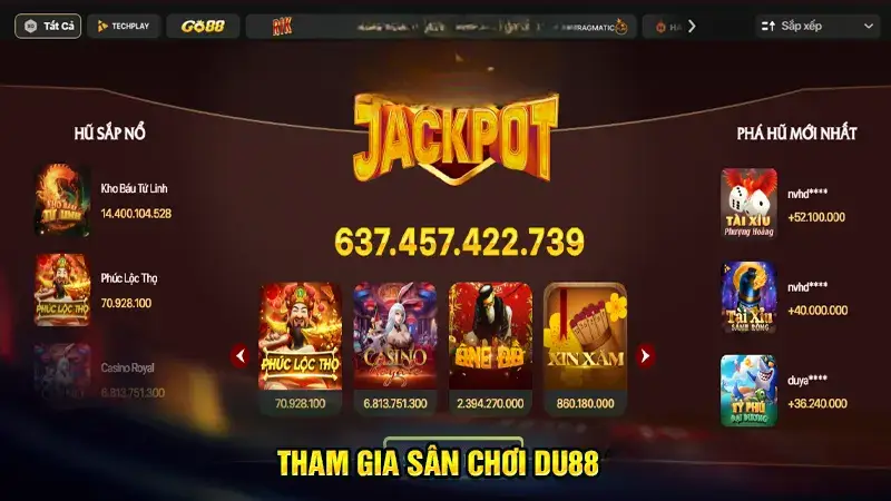 Hướng dẫn đăng ký tài khoản tại DU88